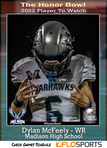 Dylan McFeely - WR Dylan McFeely - WR