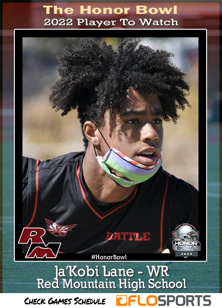 Ja’Kobi Lane - WR Ja’Kobi Lane - WR