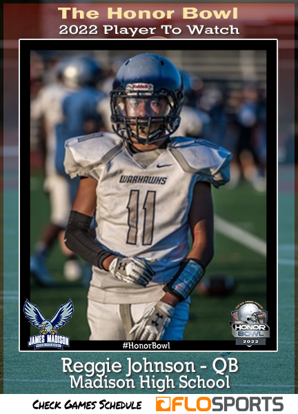 Reggie Johnson - QB Reggie Johnson - QB