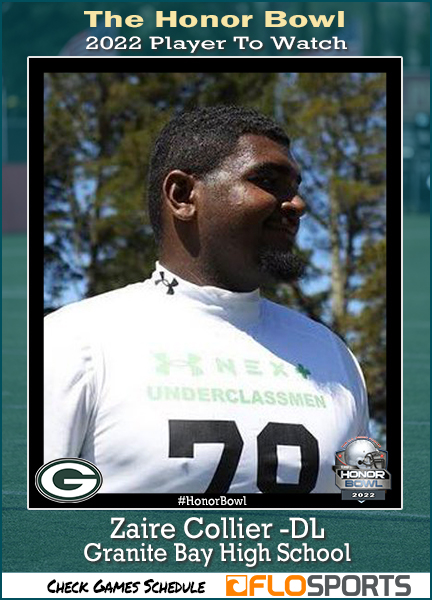 Zaire Collier -DL Zaire Collier -DL