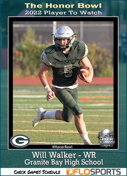 Will Walker - WR Will Walker - WR